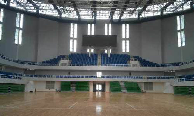 温岭体育场看台网架工程