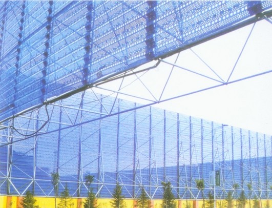温岭环保扫风墙网架工程